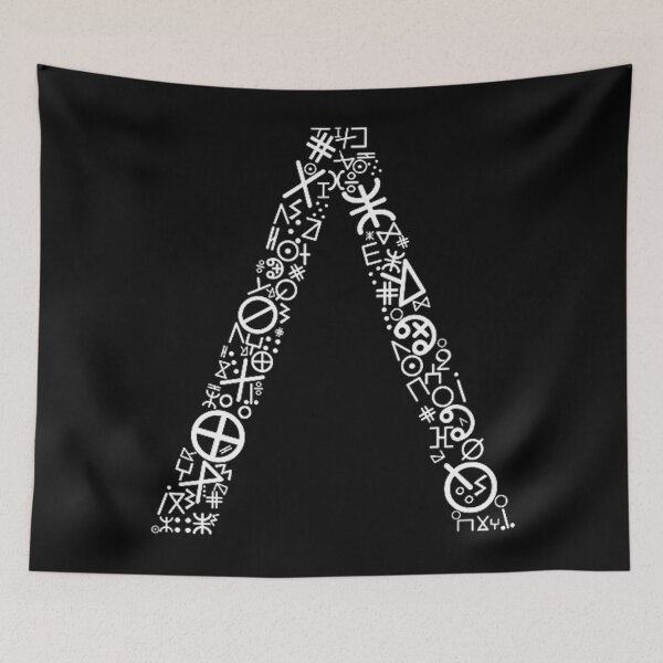 Item preview, Geometric Letter A – Tribal Symbol Fusion designed and sold by TAMAZIGHTOUFLA.