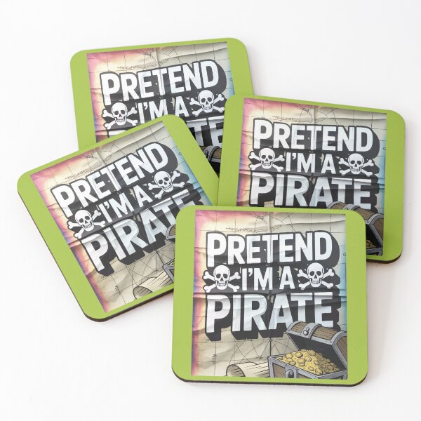 Item preview, Pretend I'm a pirate. designed and sold by amazouz1.