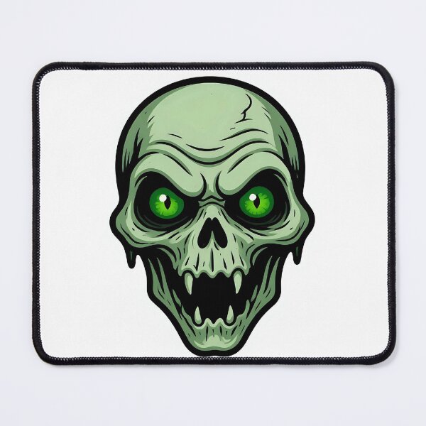 Item preview, Face of horror with green eyes  designed and sold by Origen88.