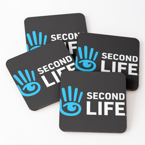 Item preview, Second Life Logo White Font designed and sold by JesusMata5.