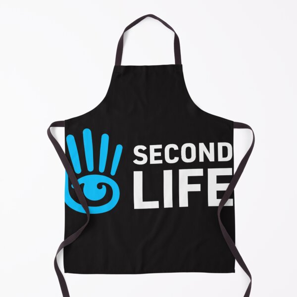 Item preview, Second Life Logo White Font designed and sold by JesusMata5.