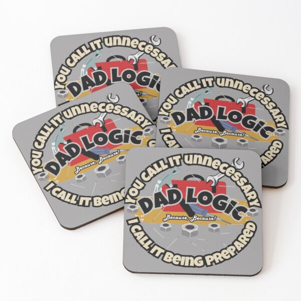 Item preview, Dad Logic: You Call It Unnecessary, I Call It Being Prepared designed and sold by Blaze & Trail Creative.