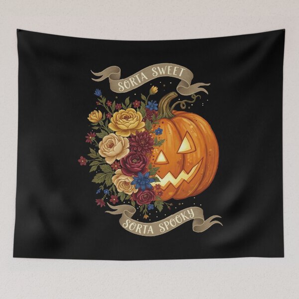 Item preview, Pumpkin Blossoms – Autumn Elegance designed and sold by DesignerKha.