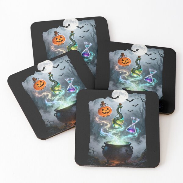 Item preview, halloween potion bottles Enchanted Floating Potions designed and sold by Uglyandcute.