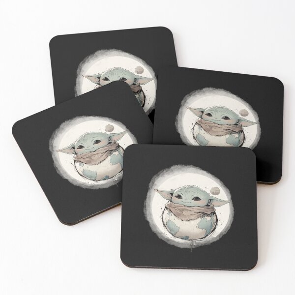 Item preview, BABY YODA AS PLANET EARTH designed and sold by LIS AND MELIVERSO.