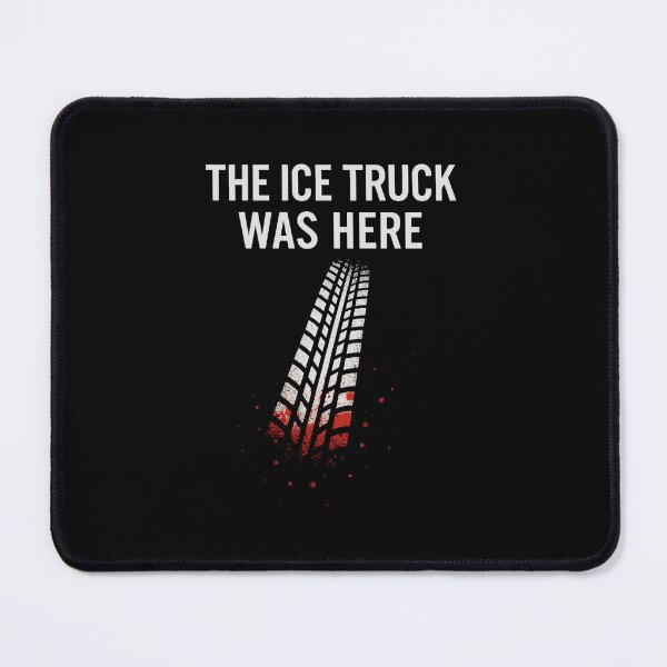 Item preview, The Ice Truck Was Here - Minimalist Dark Horror Design designed and sold by NOVA VIBES STUDIO.