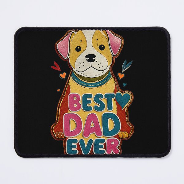 Item preview, Best Dad Ever Dog Design designed and sold by ArtDesignTp.