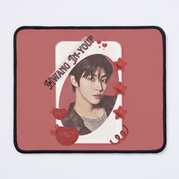 Item preview, Hwang In-youp (황인엽) Korean Actor Card Red Aesthetic Collage Design designed and sold by AJUNICE STUDIO.