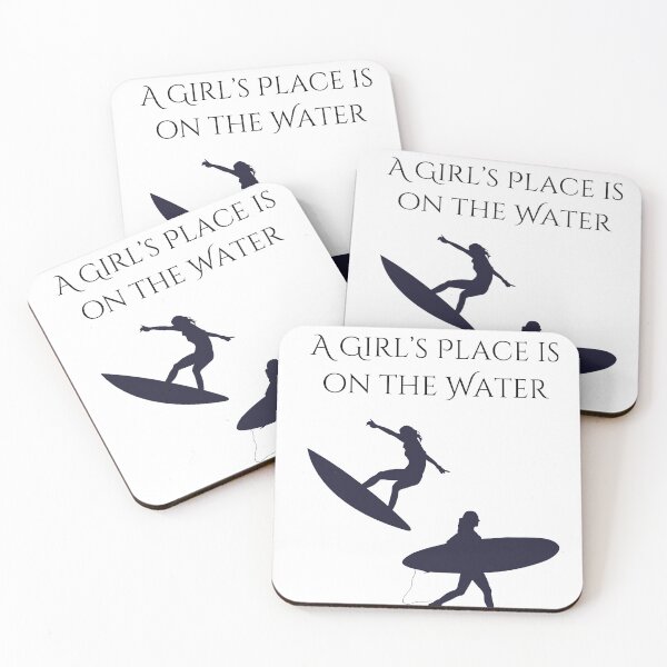 Item preview, A Girl's Place is on the Water designed and sold by Foxy Candy.