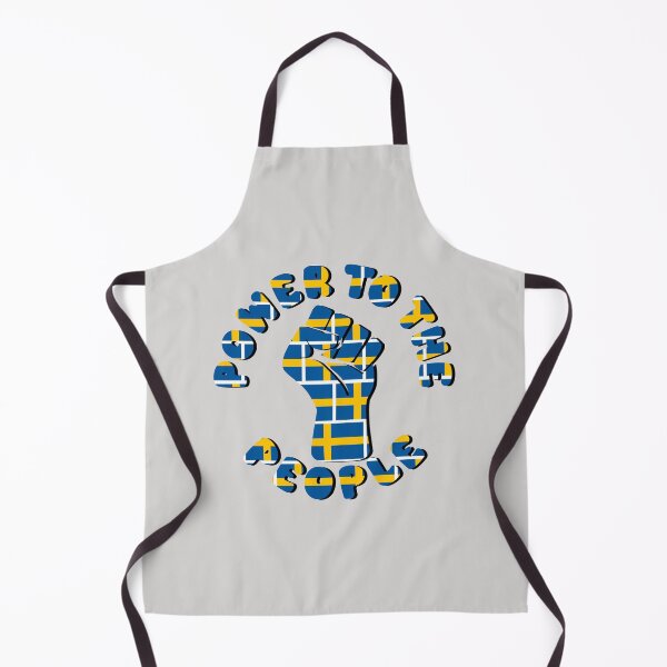 Item preview, Power to the People - Sverige - Sweden Flag designed and sold by KateVanFloofno1.