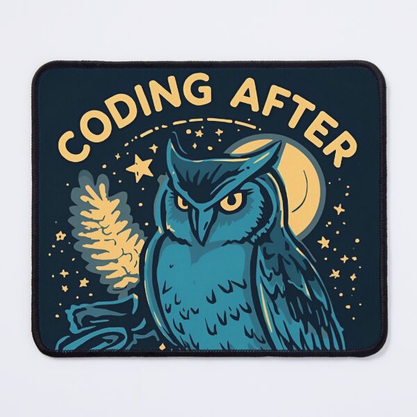 Item preview, Coding After Dark designed and sold by 1PrintSpark.