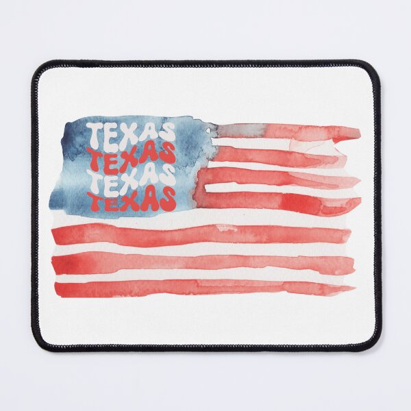 Item preview, Texas American Flag (text) designed and sold by thepizzafan910.