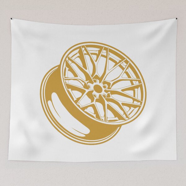 Item preview, WHEELS/RIMS (WHITE) designed and sold by Marlon Oseguera.