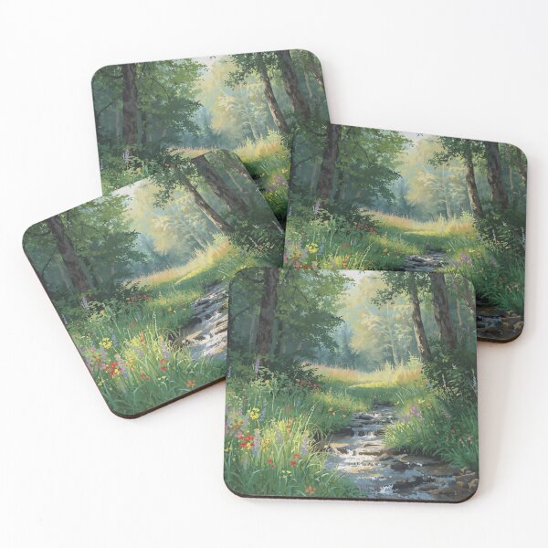 Item preview, Forest Stream Landscape – Original Hidden Threads designed and sold by HiddenThreads.