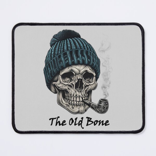 Item preview, Zombie Skull With Pipe - The Old Bone designed and sold by NightTimeJ.