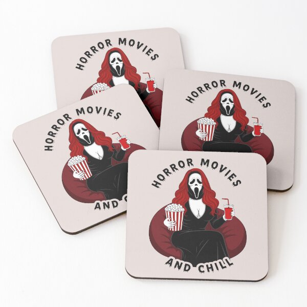 Item preview, Horror movies and chill scary ghostface woman  designed and sold by FatBirdie.