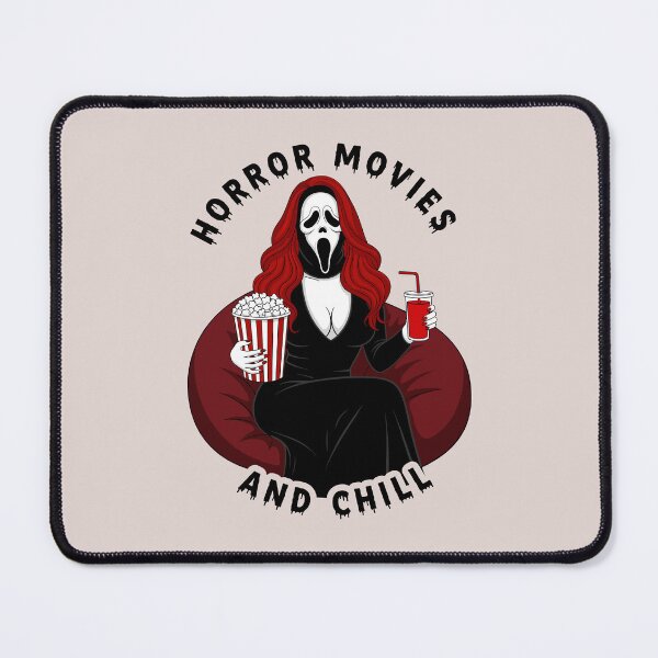 Item preview, Horror movies and chill scary ghostface woman  designed and sold by FatBirdie.