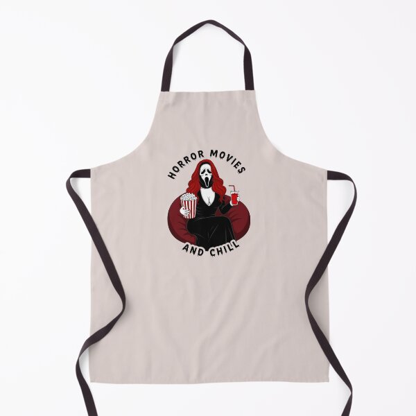 Item preview, Horror movies and chill scary ghostface woman designed and sold by FatBirdie.