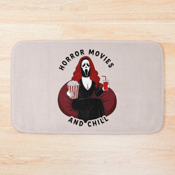 Item preview, Horror movies and chill scary ghostface woman  designed and sold by FatBirdie.