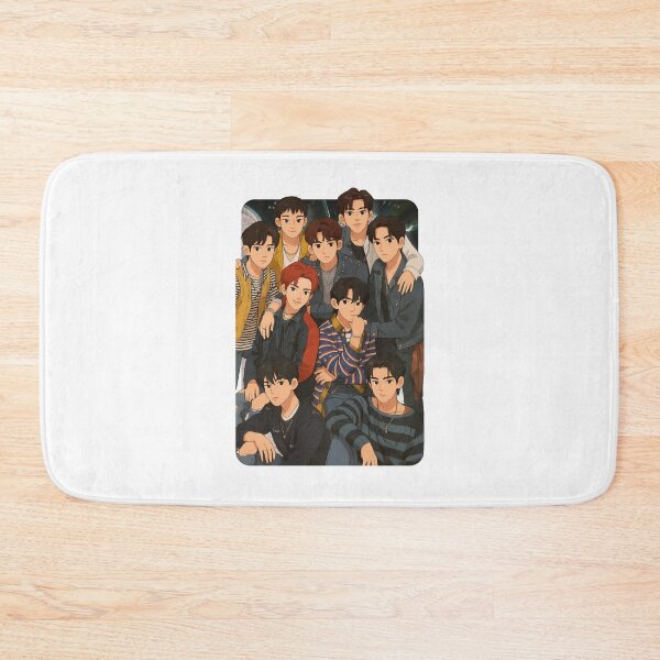 Item preview, Zero Base One Zb1 Cartoon illustration Collage K-pop Group designed and sold by AJUNICE STUDIO.