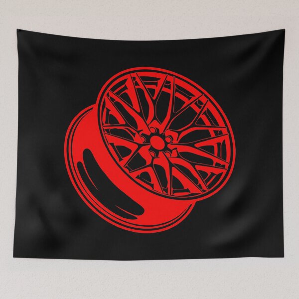 Item preview, WHEELS/RIMS (BLACK) designed and sold by Marlon Oseguera.