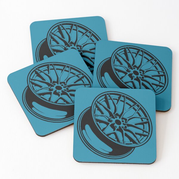 Item preview, WHEELS/RIMS (BLACK) designed and sold by Marlon Oseguera.