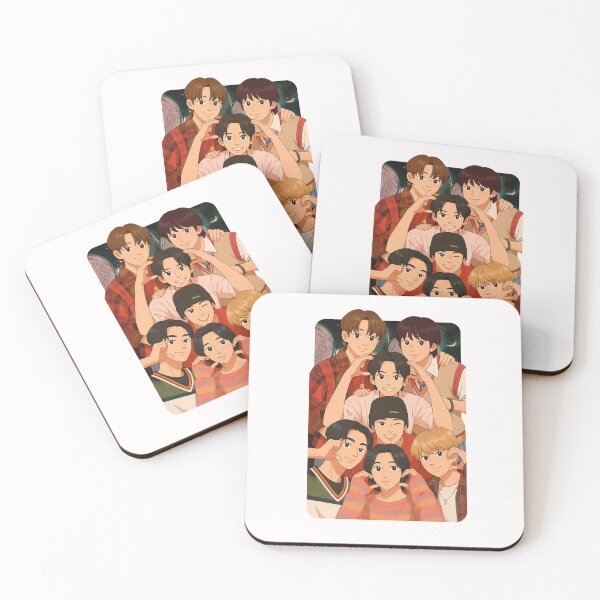 Item preview, RIIZE Cartoon illustration Collage K-pop Group designed and sold by AJUNICE STUDIO.