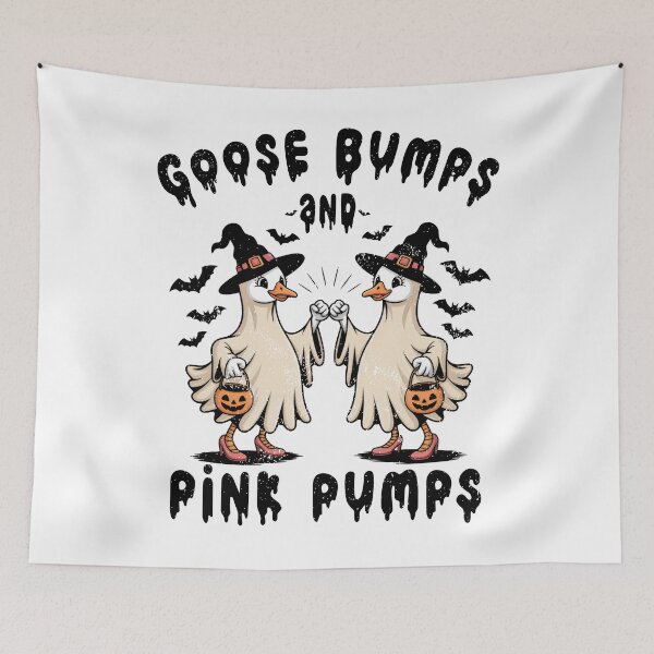 Item preview, Goose Bumps And Pink Pumps Grunge Halloween designed and sold by EthosWear.