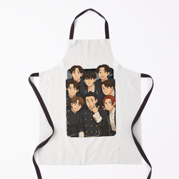 Item preview, Ateez Cartoon illustration Collage K-pop Group designed and sold by AJUNICE STUDIO.