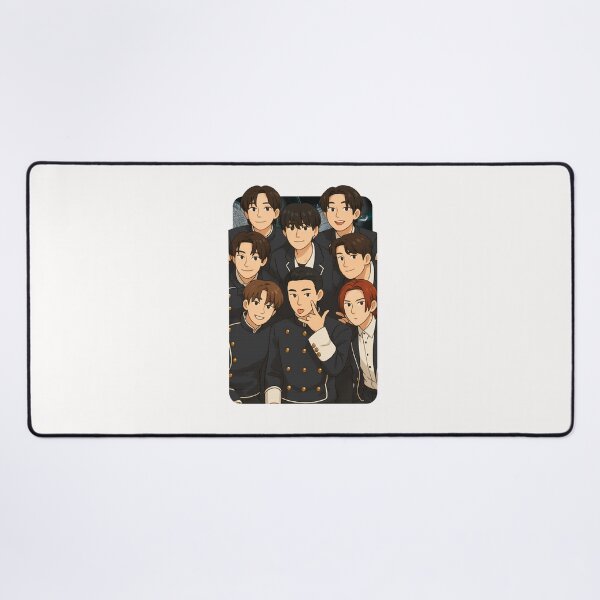 Item preview, Ateez Cartoon illustration Collage K-pop Group designed and sold by AJUNICE STUDIO.