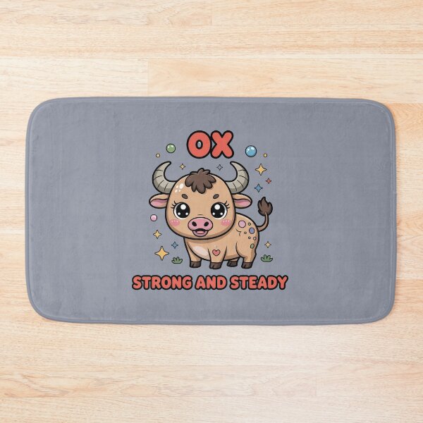 Item preview, "Chinese Zodiac Ox – Small Cute Astrology with Positive Vibes" designed and sold by HolisticFurArt.