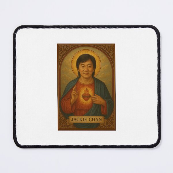 Item preview, Jackie chan celebrity birthday funny meme holy prank weird designed and sold by CheeseBlueprint.