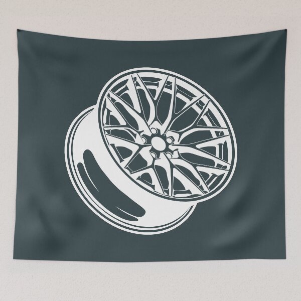 Item preview, WHEELS/RIMS (BLACK) designed and sold by Marlon Oseguera.