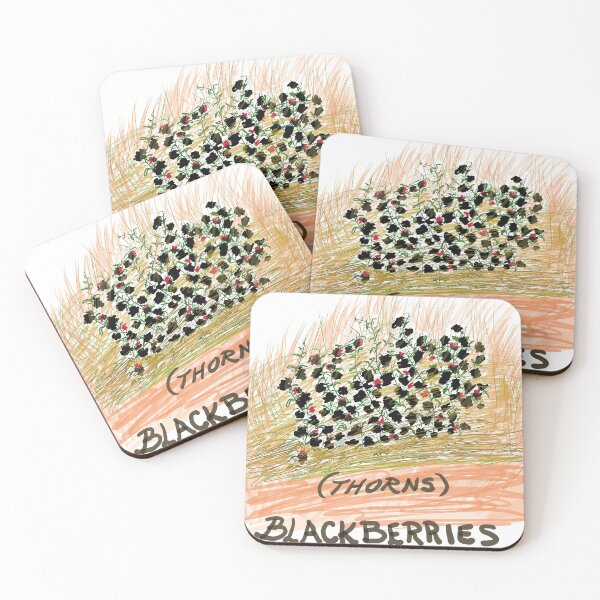 Item preview, Blackberries and Thorns designed and sold by Nigel-here.