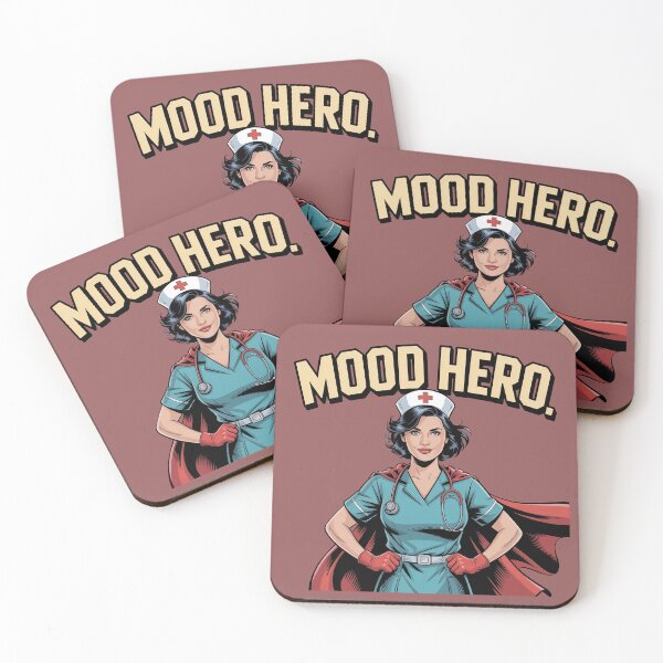 Item preview, " Mood Hero - Nurse Superhero Design " designed and sold by HolisticFurArt.