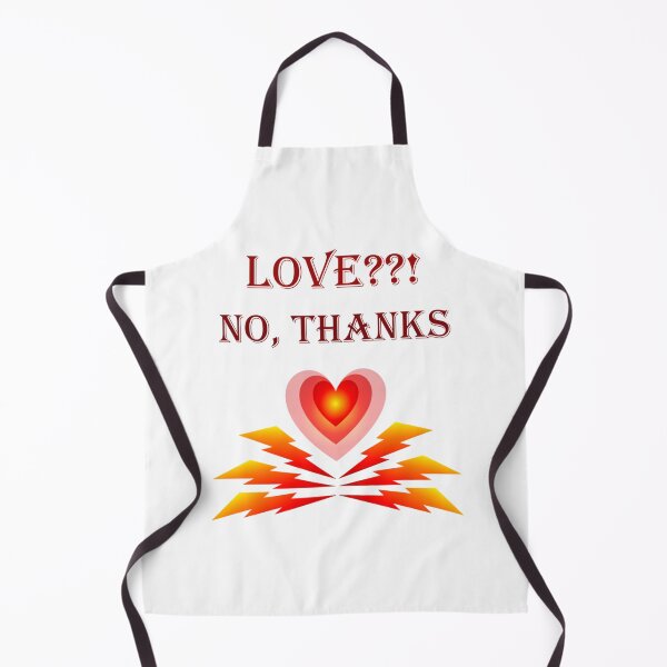 Item preview, Love! No, thanks   designed and sold by harrietnelsonh.