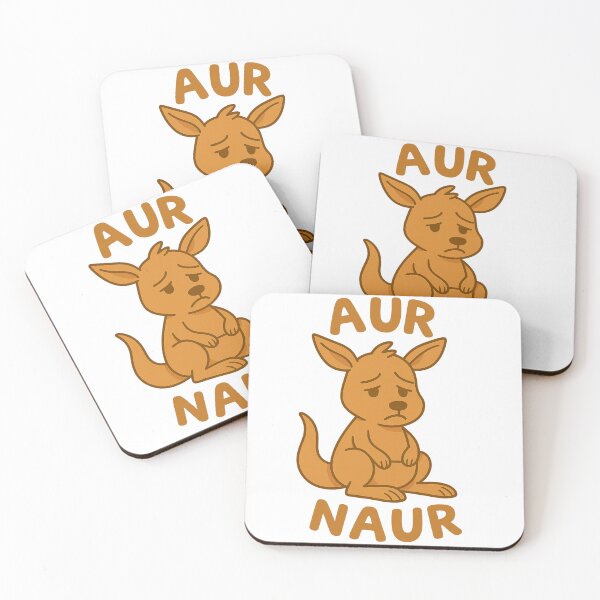 Item preview, Aur Naur Kangaroo Meme | Funny Aussie Slang Sad Cartoon Design designed and sold by KimmiesColors.