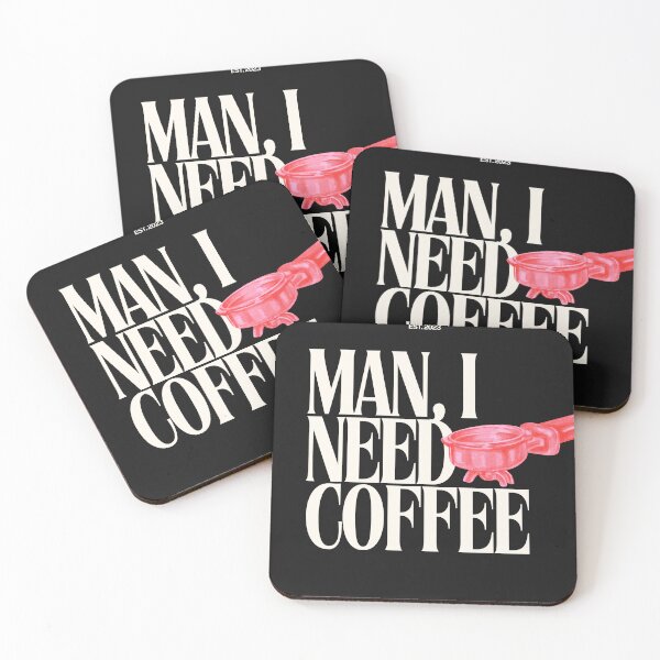 Item preview, Man, I Need Coffee designed and sold by JosueShop101.
