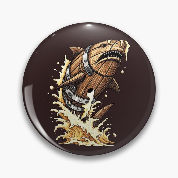 Item preview, Shark Beer Barrel designed and sold by Joako Zeta.