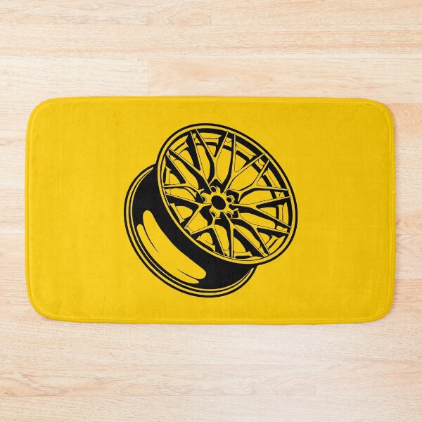 Item preview, WHEELS/RIMS (#FFCC00) designed and sold by Marlon Oseguera.