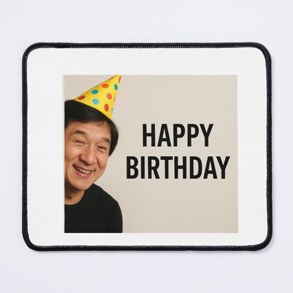 Item preview, Jackie chan birthday funny prank meme gift weird designed and sold by CheeseBlueprint.