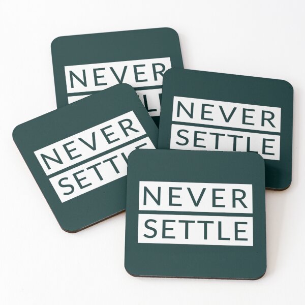 Item preview, Never Settle  designed and sold by harrietnelsonh.