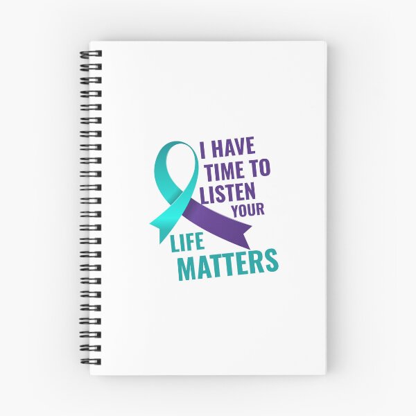 Item preview, I Have Time to Listen Your Life Matters Suicide Prevention designed and sold by faridman.