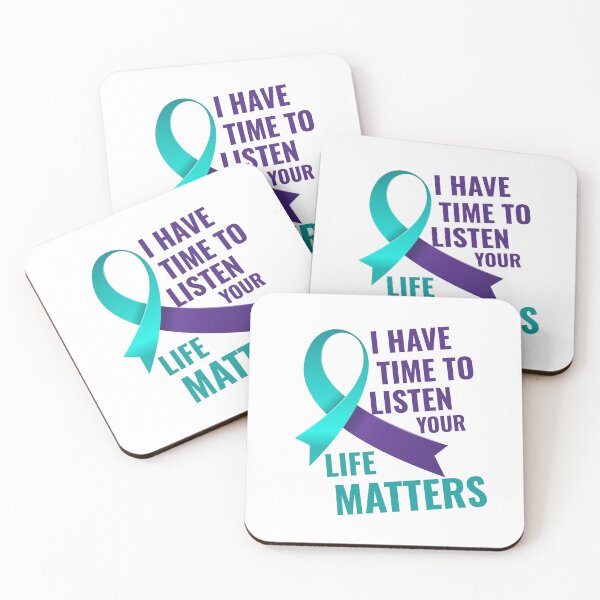 Item preview, I Have Time to Listen Your Life Matters Suicide Prevention designed and sold by faridman.