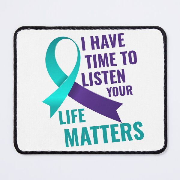 Item preview, I Have Time to Listen Your Life Matters Suicide Prevention designed and sold by faridman.