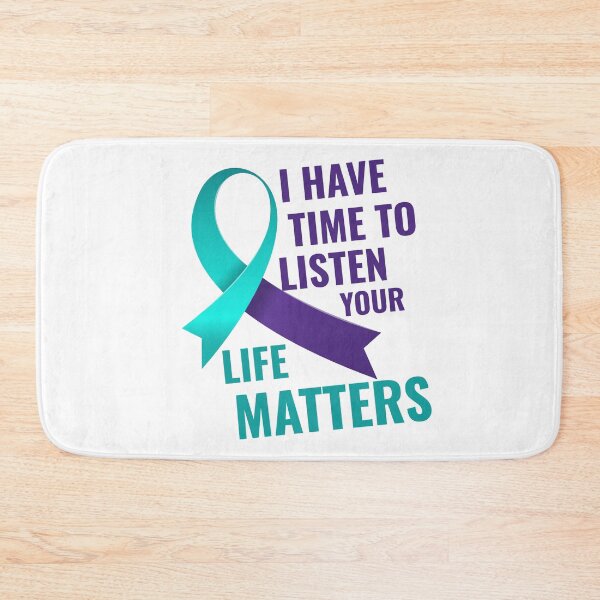 Item preview, I Have Time to Listen Your Life Matters Suicide Prevention designed and sold by faridman.