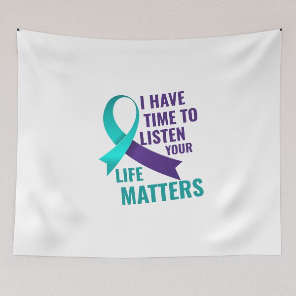 Item preview, I Have Time to Listen Your Life Matters Suicide Prevention designed and sold by faridman.