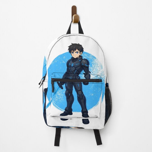 Item preview, Cyber Samurai boy– Neon Warrior Anime Design designed and sold by lamiarte.