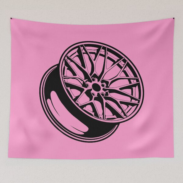 Item preview, WHEELS/RIMS (#FF99CC) designed and sold by Marlon Oseguera.
