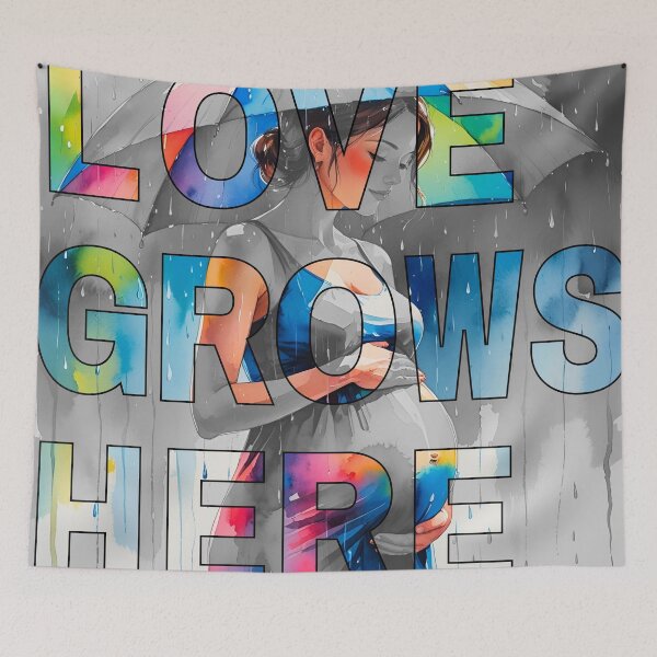 Item preview, Love grows here designed and sold by VictoriaBarkley.